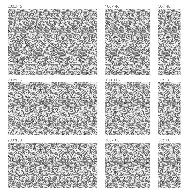 Zonwerende raamfolie Houten lijnen