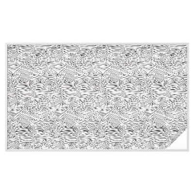 Zonwerende raamfolie Houten lijnen