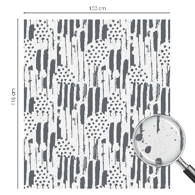 Zonwerende raamfolie Strepen en stippen