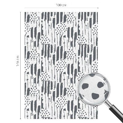 Zonwerende raamfolie Strepen en stippen