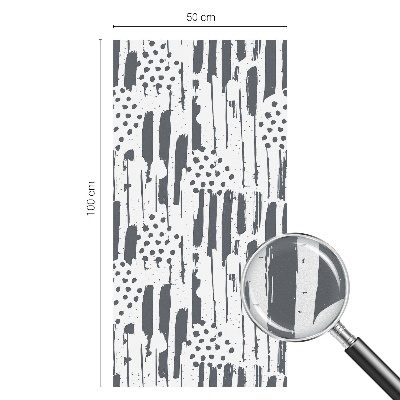 Zonwerende raamfolie Strepen en stippen