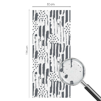 Zonwerende raamfolie Strepen en stippen