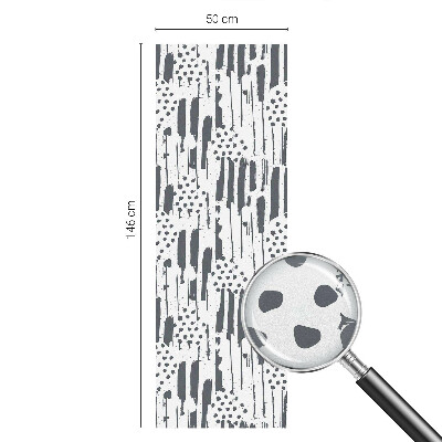 Zonwerende raamfolie Strepen en stippen