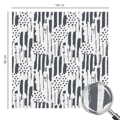 Zonwerende raamfolie Strepen en stippen