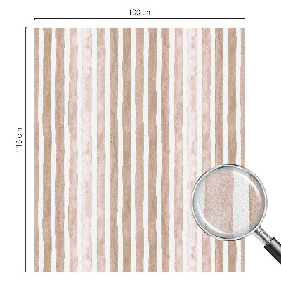 Anti inkijk raamfolie Bruine banden