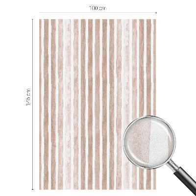 Anti inkijk raamfolie Bruine banden