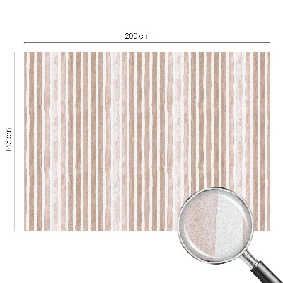 Anti inkijk raamfolie Bruine banden