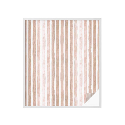 Anti inkijk raamfolie Bruine banden