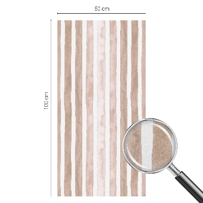 Anti inkijk raamfolie Bruine banden