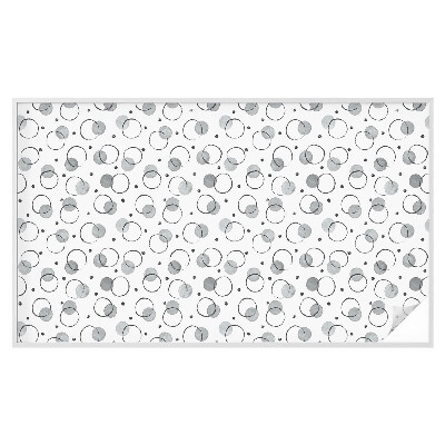 Zelfklevende anti inkijk folie glas in lood Grijze wielen