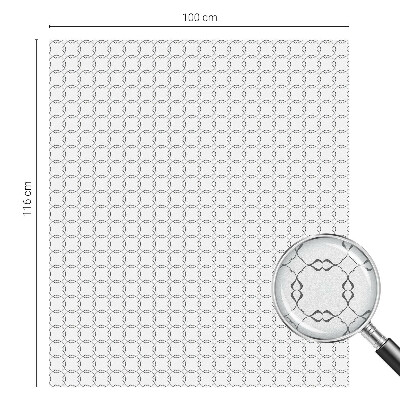 Zonwerende raamfolie glas in lood Geometrische lijnen