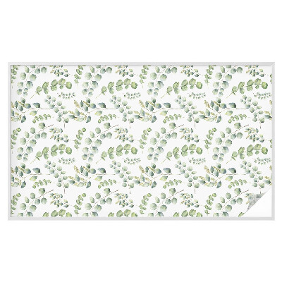 Zelfklevende raamfolie glas in lood Botanische bladeren