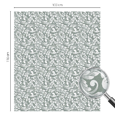 Zonwerende raamfolie Bladrijke elegantie