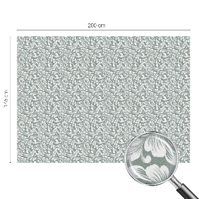 Zonwerende raamfolie Bladrijke elegantie