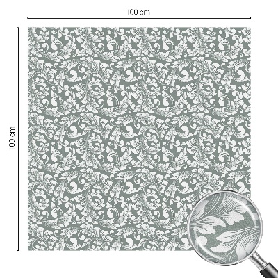 Zonwerende raamfolie Bladrijke elegantie