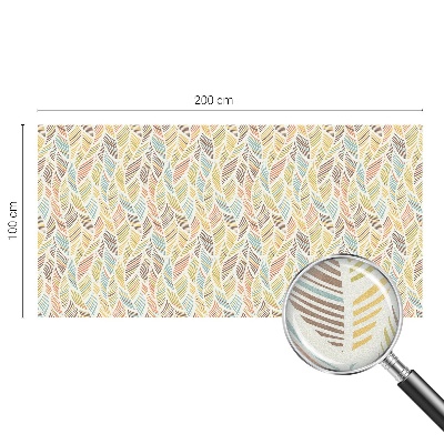 Zelfklevende anti inkijk folie glas in lood Regenboogveren