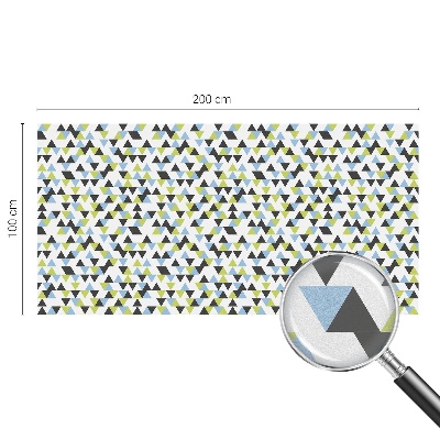 Anti inkijk raamfolie Geometrische driehoeken