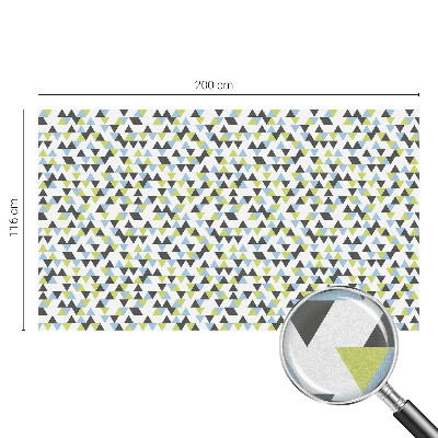 Anti inkijk raamfolie Geometrische driehoeken