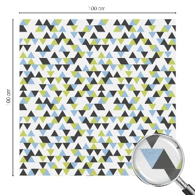 Anti inkijk raamfolie Geometrische driehoeken