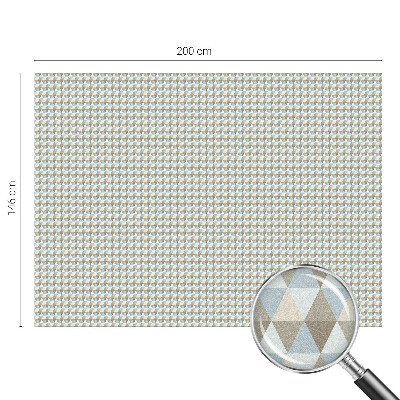 Zonwerende raamfolie Geometrische driehoeken