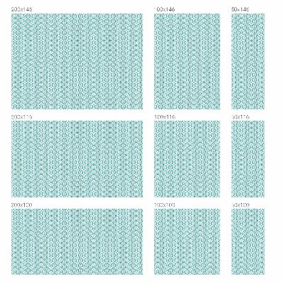 Zonwerende raamfolie glas in lood Ovale symmetrie
