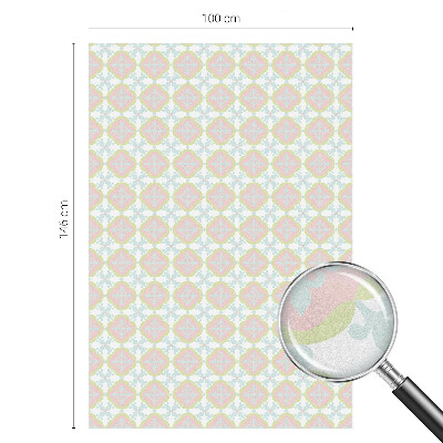 Anti inkijk raamfolie Pastel ornament