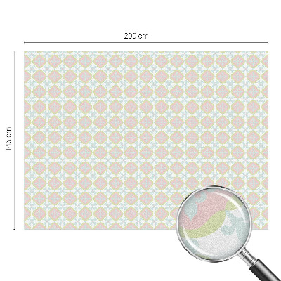 Anti inkijk raamfolie Pastel ornament