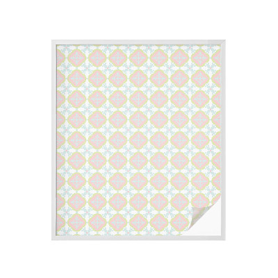 Anti inkijk raamfolie Pastel ornament