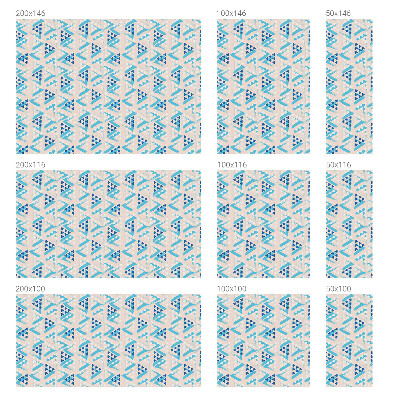 Zonwerende raamfolie Geometrische patronen