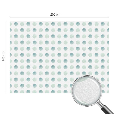 Zelfklevende raamfolie glas in lood Fijne cirkels