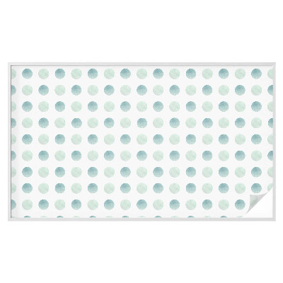 Zelfklevende raamfolie glas in lood Fijne cirkels