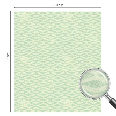 Zonwerende raamfolie glas in lood Groene ruiten