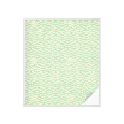 Zonwerende raamfolie glas in lood Groene ruiten