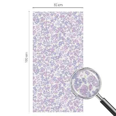 Anti inkijk raamfolie Bloemige lichtheid