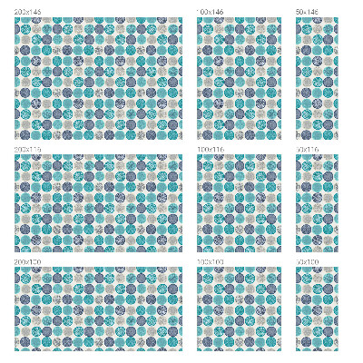 Zelfklevende raamfolie glas in lood Geometrische cirkels