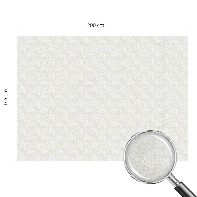 Zelfklevende anti inkijk folie glas in lood Geometrische patronen