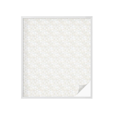 Zelfklevende anti inkijk folie glas in lood Geometrische patronen