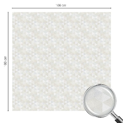 Zelfklevende anti inkijk folie glas in lood Geometrische patronen