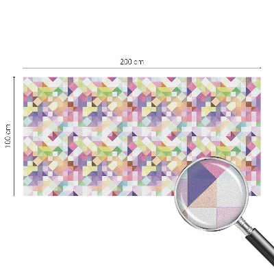 Anti inkijk raamfolie Abstracte mozaïek