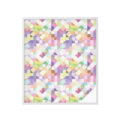 Anti inkijk raamfolie Abstracte mozaïek