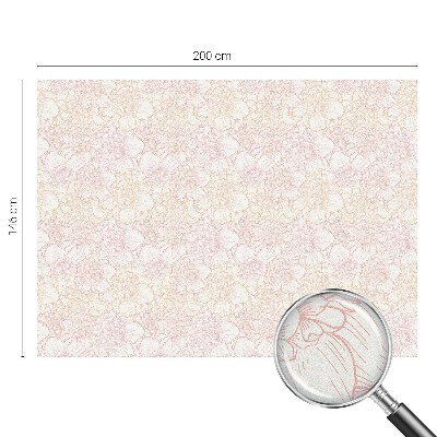 Zonwerende raamfolie Bloemen elegantie