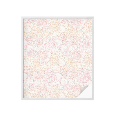 Zonwerende raamfolie Bloemen elegantie