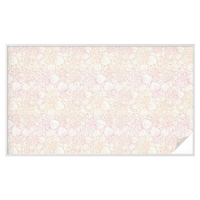 Zonwerende raamfolie Bloemen elegantie