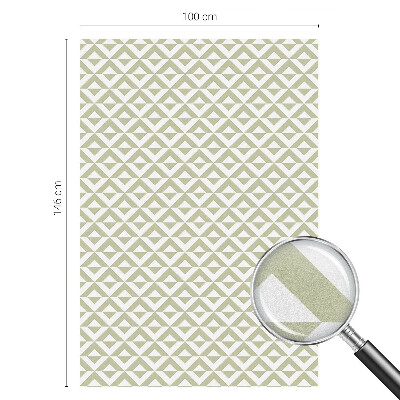 Zelfklevende raamfolie glas in lood Geometrische ruiten