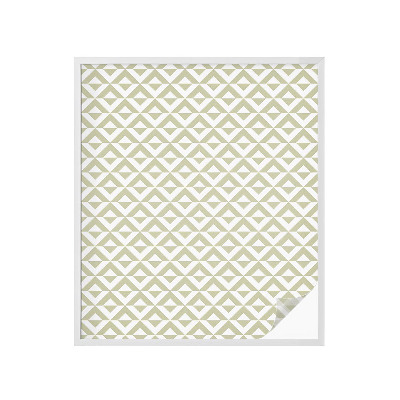 Zelfklevende raamfolie glas in lood Geometrische ruiten