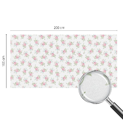 Anti inkijk raamfolie Romantische rozen