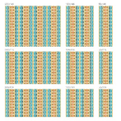 Zonwerende raamfolie Geometrische motieven