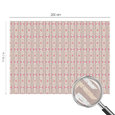 Anti inkijk raamfolie Etnische ruiten