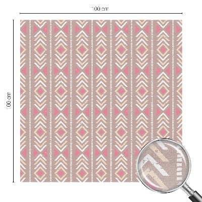 Anti inkijk raamfolie Etnische ruiten