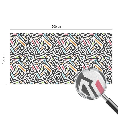 Anti inkijk raamfolie Abstracte geometrie